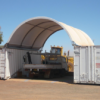 DomeShelter™ Structure 6x6 with machinery