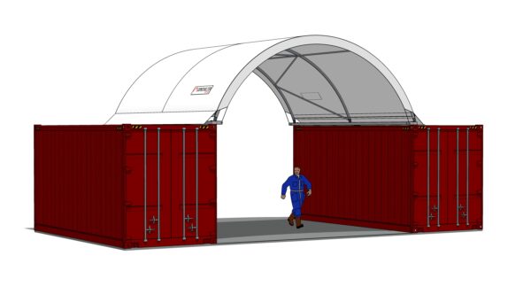 DomeShelter Australia - Fabric Shelters - DomeShelter™ Kit 6X6m