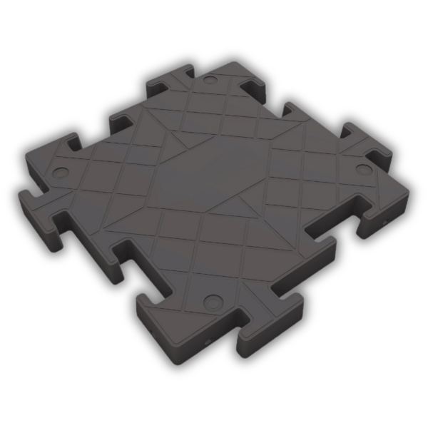 Portable flooring tile